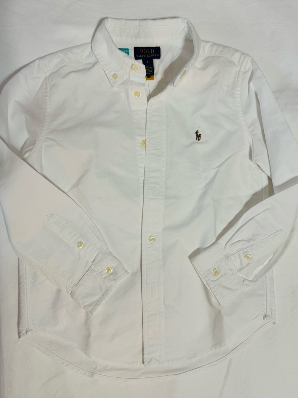 Polo by Ralph Lauren White Button-Down Shirt